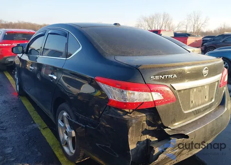 2015 Nissan Sentra Fe+ S/S/Sl/Sr/Sv from USA, damaged, VIN 3N1AB7AP5FY249916